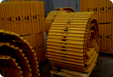 Гусеницы в сборе. В наличии