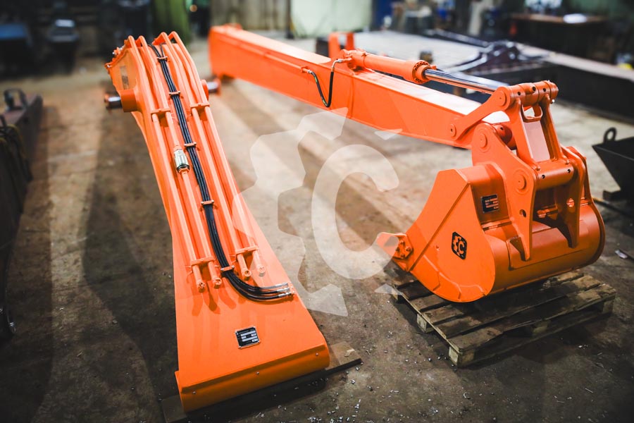 Удлиненное рабочее оборудование 22м для экскаватора Komatsu PC400
