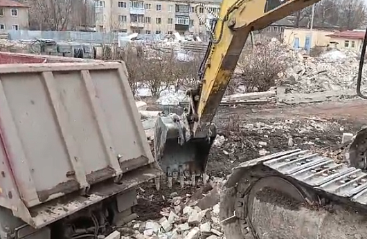 Видео-отзыв из Костромы на Усиленный ковш 1.1м3