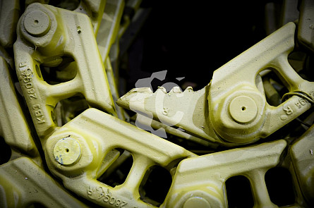 Цепь гусеничная 40L (жидкая смазка, полузвено) СК-0002063 KBJ