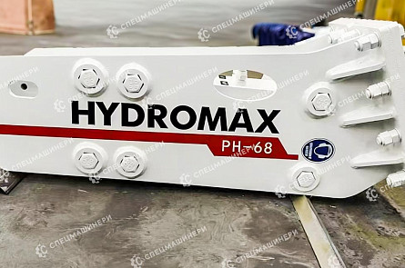 Гидромолот HydroMax HM68 с боковым креплением для экскаваторов-погрузчиков New Holland LB115B / Terex TBL860SX (СК-0042247)