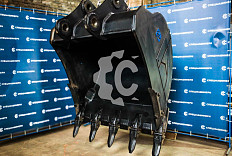 Ковш усиленный 1,6м3 на экскаватор Komatsu PC300