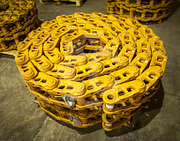 71401513 Цепь гусеничная (48 зв) для экскаваторов Hyundai R290LC-7A / R290LC-7 (71474914, 81N8-26600) QHD