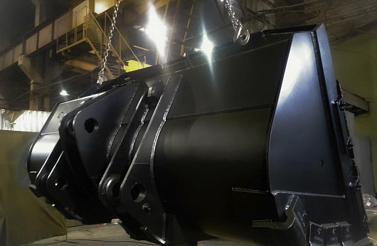 Отгрузка Ковша скального усиленного 5,0м3 на фронтальный погрузчик DL580-5