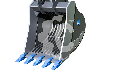 Ковш скелетный просеивающий 2,8м3 на экскаватор Sany SY500