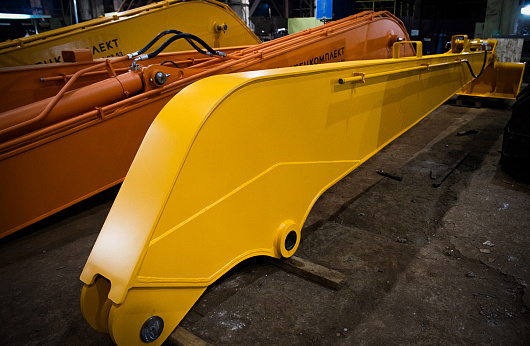 В производство запущено более 30-ти единиц Удлинённого рабочего оборудования 16, 18, 22 метра