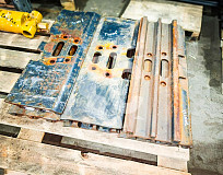 Башмак 3G 600 мм (демонтирован с новой техники) СК-0002500 KOMATSU