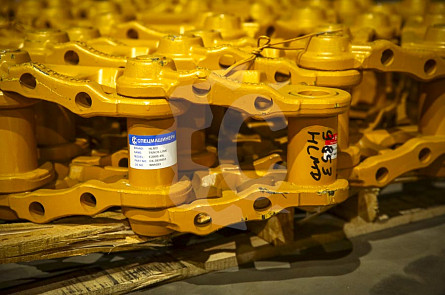 JRA0082 Цепь гусеничная (49 зв) для экскаватора JCB JS205 (331/21574, 332/P4258) HLMD
