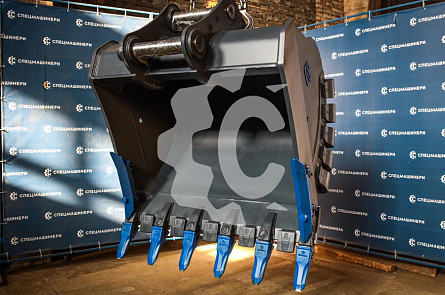 Ковш скальный 6,7м3 на экскаватор Komatsu PC1250