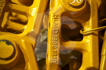 LH1075/49 - 2272-6137 Цепь гусеничная (49 зв) для экскаваторов Doosan DX225LCA / DX225LC (931963, AT152088) HLMD