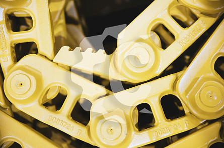 Цепь гусеничная 42L (жидкая смазка, полузвено) СК-0038122 STF