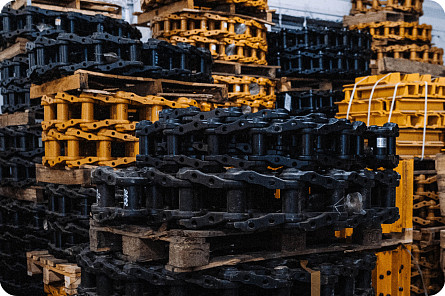 CR5350/49 Цепь гусеничная (49 зв) для экскаваторов JCB JS220LC / JS220LR (331/21574, KRA18630) Bulltrack