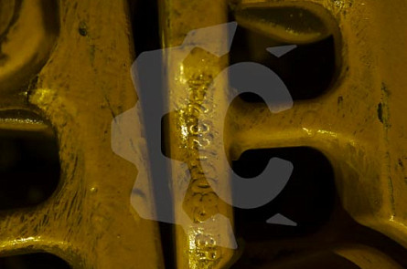 Цепь гусеничная 43L (жидкая смазка, полузвено) СК-0002385 STS