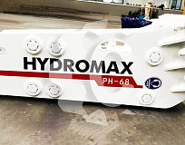 Гидромолот HydroMax HM68 с боковым креплением для экскаваторов-погрузчиков New Holland LB115B / Terex TBL860SX (СК-0042247)