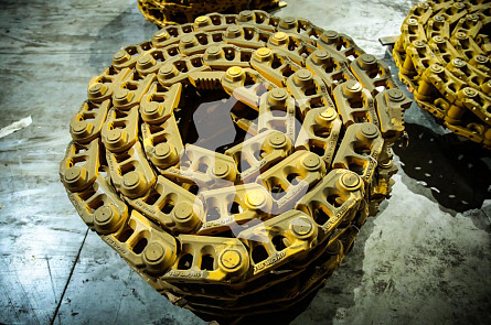 Цепь гусеничная 40L (жидкая смазка, полузвено) СК-0023745 QHD