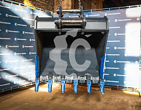 Ковш скальный 1,6м3 на экскаватор Komatsu PC340