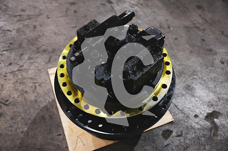 170401-00027 Бортовой редуктор хода в сборе с гидромотором для экскаваторов Doosan DX340LCA / Solar 340LC-V (401-00331B, 722380) OEM