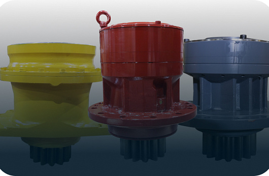 Редукторы поворота без мотора.