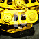 8203MJ-37000 Цепь гусеничная (37 зв) для бульдозеров Komatsu D60, D65 / Shantui SD16 (144-32-00012, 144-32-00015) GE