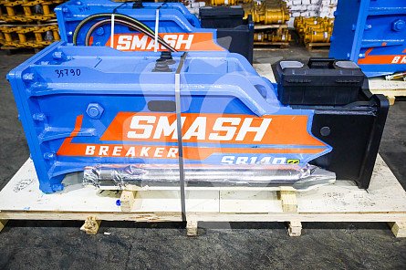 Гидромолот закрытого типа Smashbreaker SB140 для экскаваторов  Hyundai R300LC-9S / R260LC-9S  (СК-0035790)