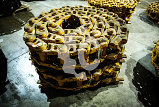 Цепь гусеничная 40L (жидкая смазка, полузвено) СК-0023745 QHD