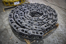 9156481 Цепь гусеничная (45 зв) для экскаваторов Hitachi ZX330 / Komatsu PC300-8 (207-32-00300, 207-32-00340) CH 