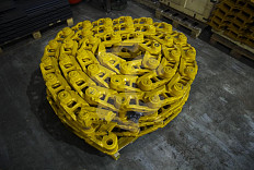 6I9668 Цепь гусеничная (39 зв) смазываемая для бульдозеров Caterpillar  CAT D6R / D6T / D6H (6I-9668, 102-0761) STF