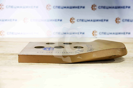 Нож отвала левый СК-6200940 STR