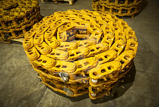 71401513 Цепь гусеничная (48 зв) для экскаваторов Hyundai R290LC-7A / R290LC-7 (71474914, 81N8-26600) QHD