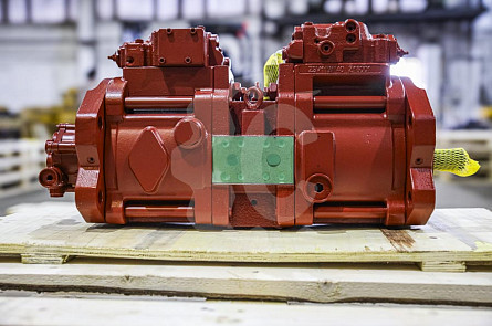 31Q7-10050 - K3V112DT-9N-12T Основной гидравлический насос экскаватора Kato HD820 MBP