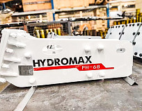Гидромолот HydroMax HM68 с боковым креплением для экскаваторов-погрузчиков New Holland LB115B / Terex TBL860SX (СК-0042247)