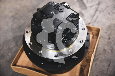 21W-60-33100 Бортовой редуктор хода ТM09 с гидромотором (12х12) для экскаватора Komatsu PC60-7 OEM