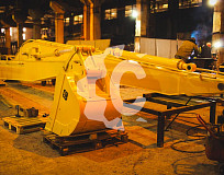 LBA.01.018.30 Удлиненное рабочее оборудование для экскаваторов Komatsu PC300-7 / PC300-8M0 (18м) СК-0022912 СК (c)