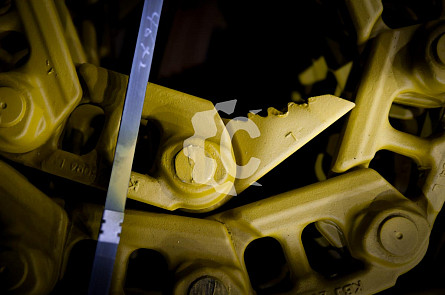 Цепь гусеничная 46L (жидкая смазка, полузвено) СК-0002064 KBJ