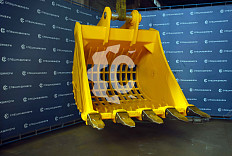 Ковш скелетный просеивающий 1,0м3 на экскаватор New Holland E265