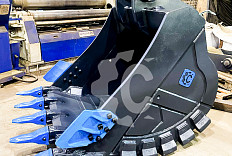 Ковш скальный усиленный 1,5м3 на экскаватор Hyundai R250