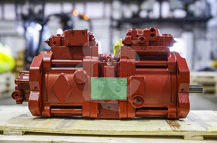 31Q7-10050 - K3V112DT-9N-12T Основной гидравлический насос экскаватора Kato HD820 MBP