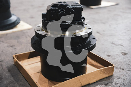 21W-60-33100 Бортовой редуктор хода ТM09 с гидромотором (12х12) для экскаватора Komatsu PC60-7 OEM