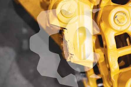 Цепь гусеничная 40L (жидкая смазка, полузвено) СК-0002063 STF