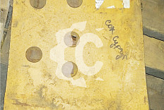 Нож отвала правый СК-45296 SUN