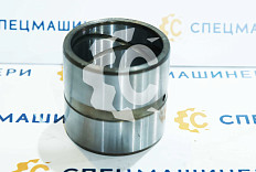 Втулка в соединение г/цилиндра ковша к рукояти СК-0004717 OEM - втулка стальная, совместимая с JCB
