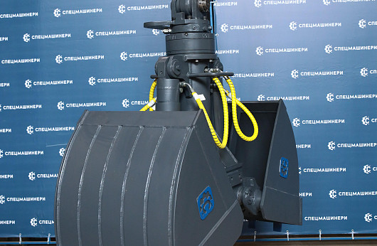 Грейфер копающий 0.3м3  в работе