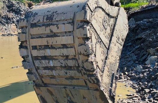 В работе - Ковш скальный усиленный 1.9м3_отзыв