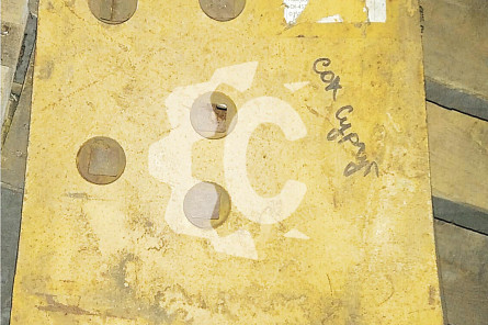 Нож отвала правый СК-45296 SUN