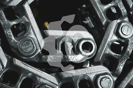 81EN-20010 Цепь гусеничная (51 зв) для экскаваторов Hyundai R260LC-9S / R250LC-7 (272-00046, 1182-00131) VTP